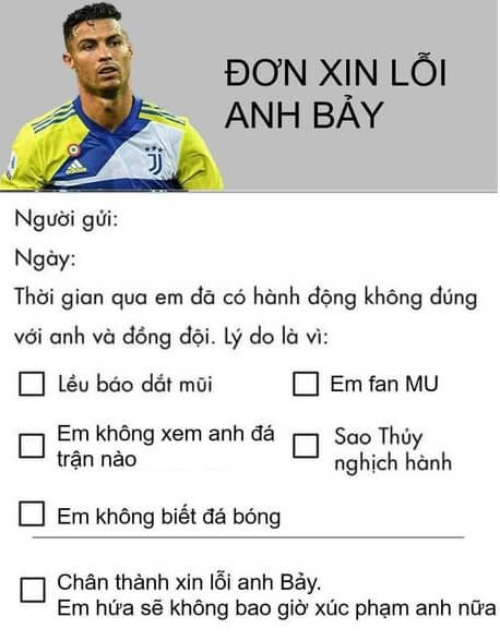 Đơn xin lỗi Anh Bảy Đơn xin lỗi Anh Bảy