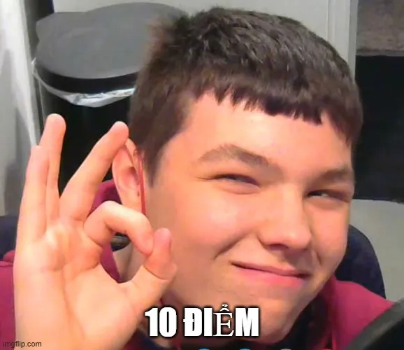 Meme công nhận 10 điểm cho thần thái chất