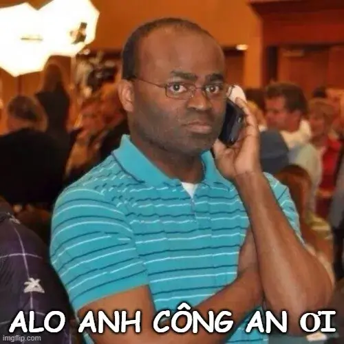 Alo chú công an ạ khiến cộng đồng phì cười