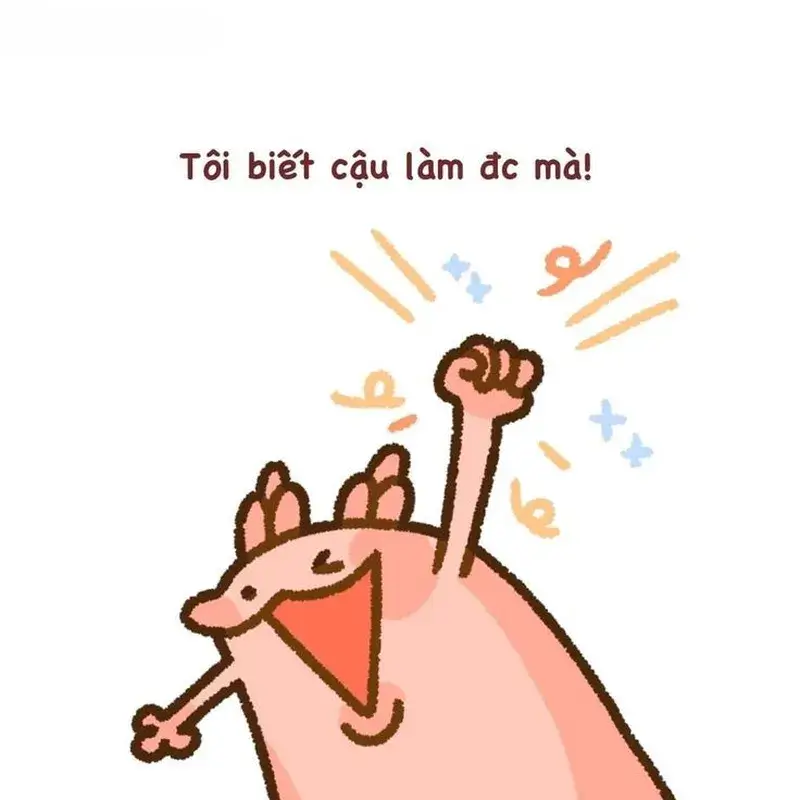 Meme dỗ dành dễ thương khiến tim thêm bình lặng.