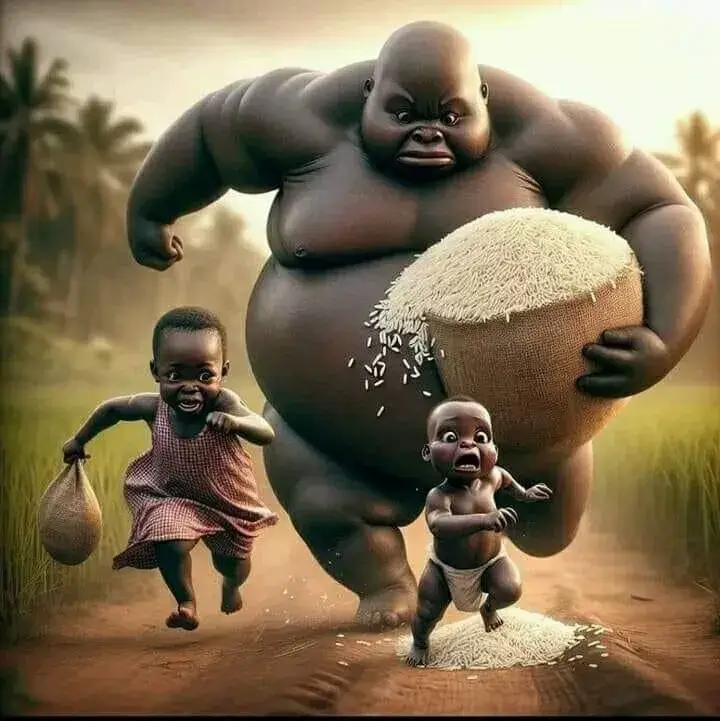 Ảnh troll người da đen ngồi im như tượng lầy