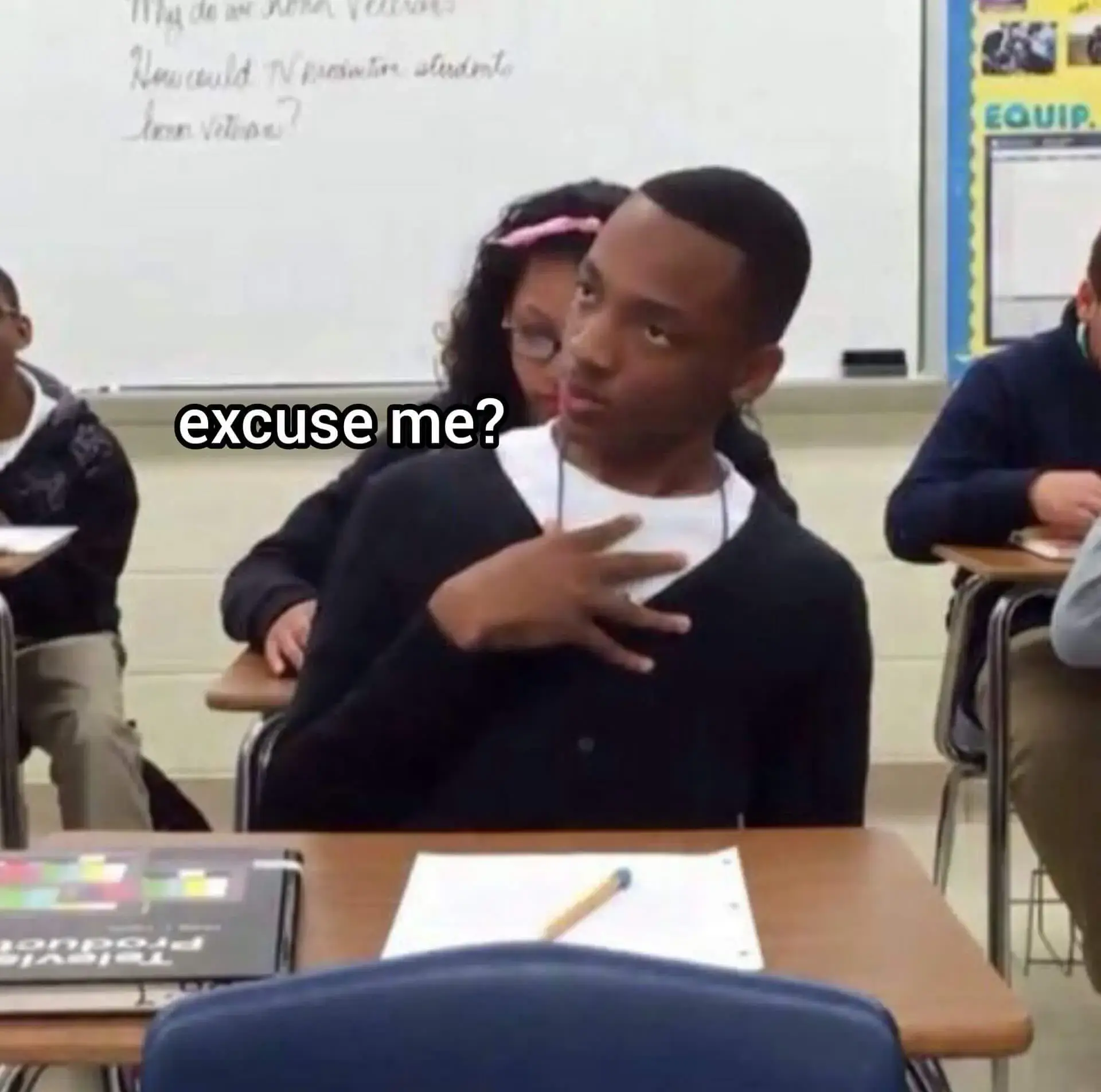 Hình chàng da đen shock há hốc mồm vui nhộn