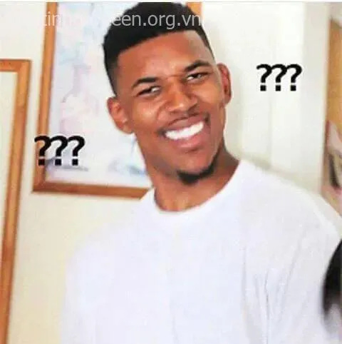 Biểu cảm bất ngờ anh da đen dáng người cứng đờ