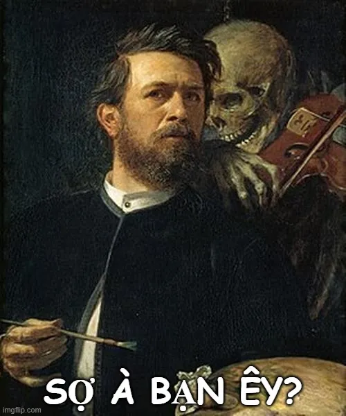 Hình chế Bạn sợ à siêu hot, tạo không khí vui nhộn