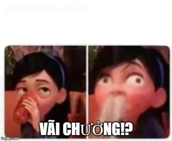 Biểu cảm sốc cực mạnh khi nhìn thấy điều kỳ quái