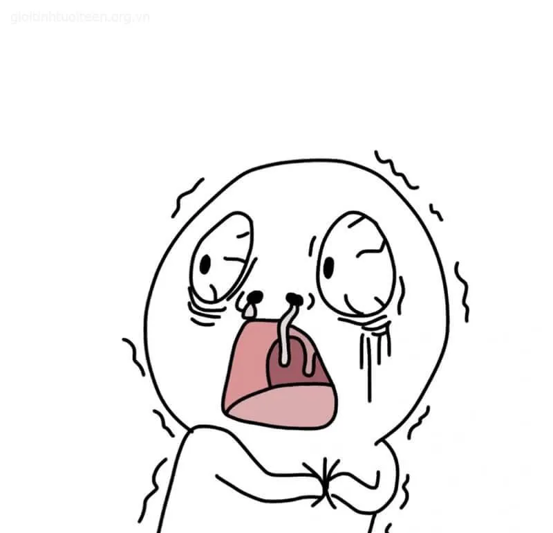 Meme bất ngờ ánh mắt thất thần