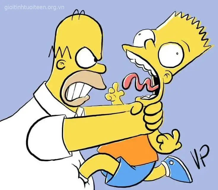 Meme bóp cổ tạo hiệu ứng hài hước khó nhịn.