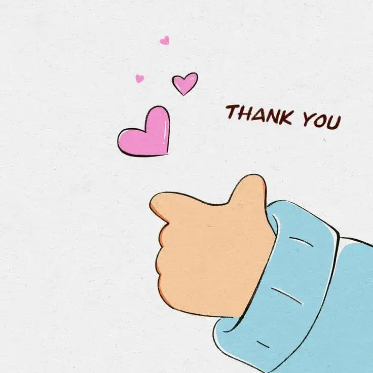 Meme cảm ơn dễ thương cute