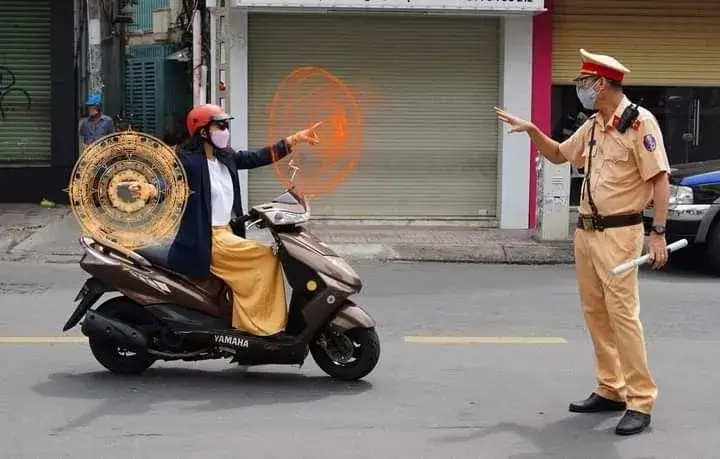 Những meme hài về CSGT được cộng đồng tài xế yêu thích và chia sẻ rần rần khắp mạng