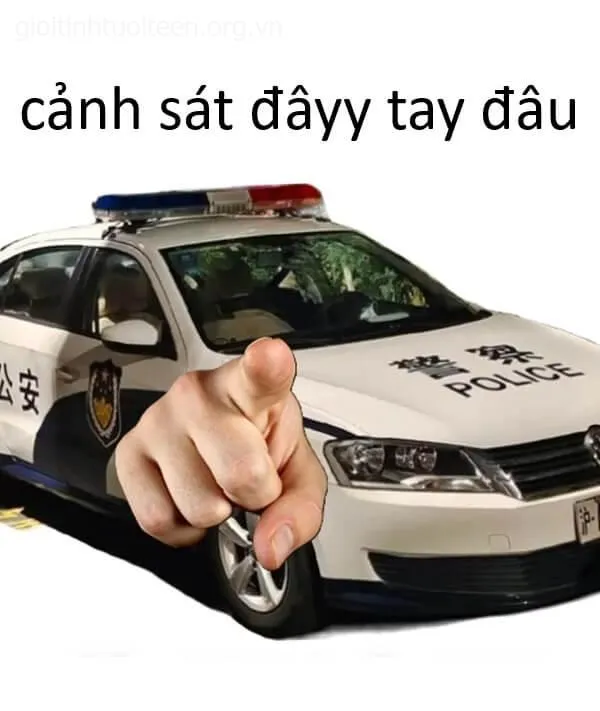 Cảnh sát chỉ tay