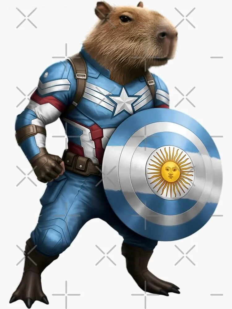 Meme capybara vô tri đầy cảm giác lạnh giá.