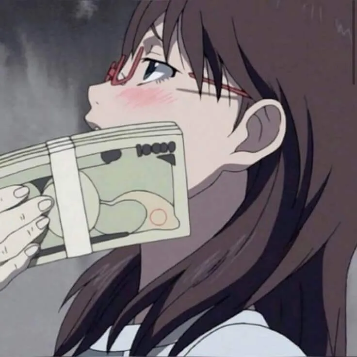 Chàng trai dí sấp tiền vào má cô gái