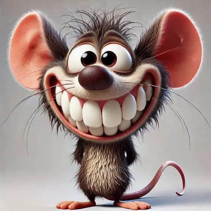 Meme chuột tinh nghịch đầy dí dỏm