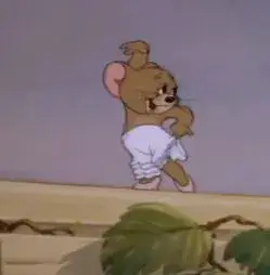 Chuột Jerry chỉ mặc quần cưới