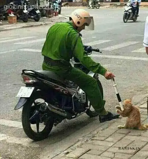 Meme công an chân thật nhưng đầy thú vị