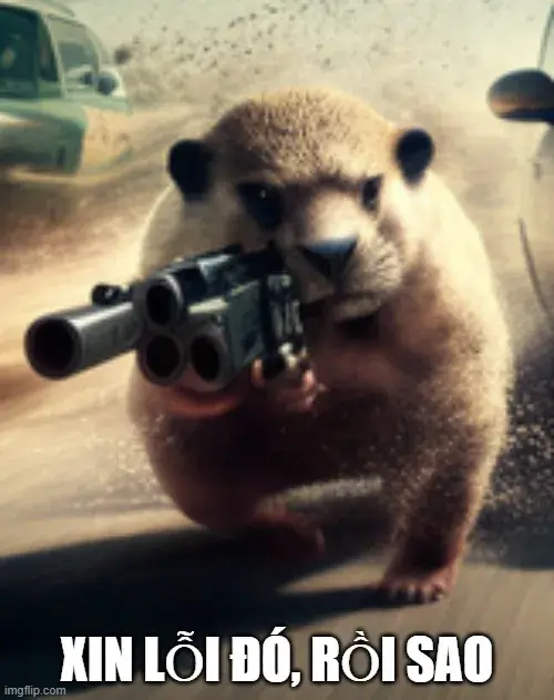 Biểu cảm xin lỗi cute cực ngộ nghĩnh