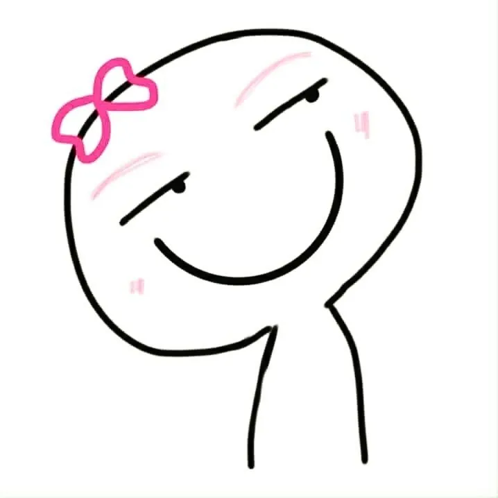 Cười ngớ ngẩn, biểu cảm dễ thương và vui nhộn.