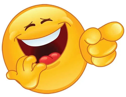 Emoji biểu cảm dí dỏm kết thúc bằng tiếng haha