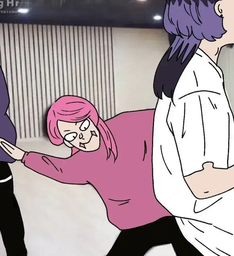 Hình đánh đít tạo không khí lầy lội.