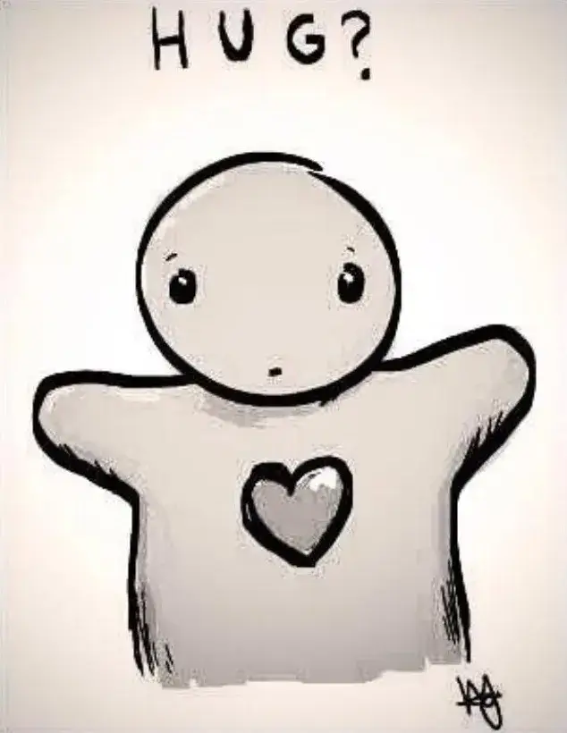 Ảnh meme đòi ôm tình cảm
