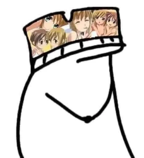 Người que đội quần hình ảnh anime nữ