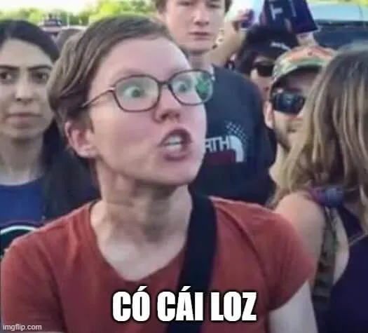 Meme sôi máu, ánh mắt bùng cháy.