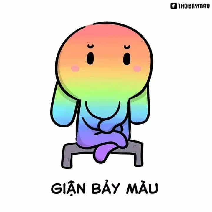 Tức giận của thỏ bảy màu