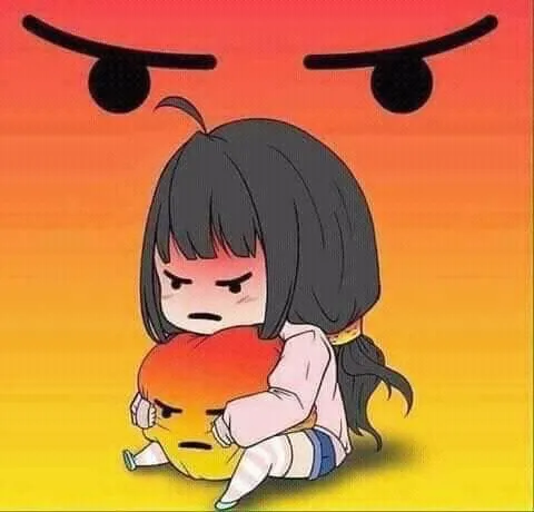 Meme giận đỏ mặt, đáng yêu bất ngờ.