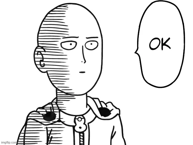 Meme Saitama oke đồng tình khiến ai cũng mê