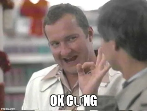 Meme cute với bàn tay giơ ngón cái đồng ý