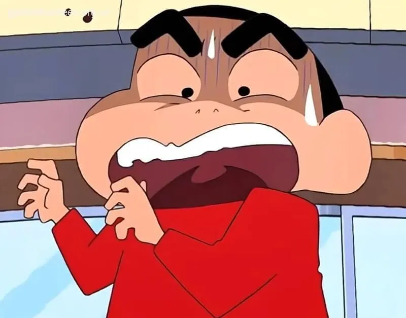 Meme Shin sững sờ ánh mắt vô định troll