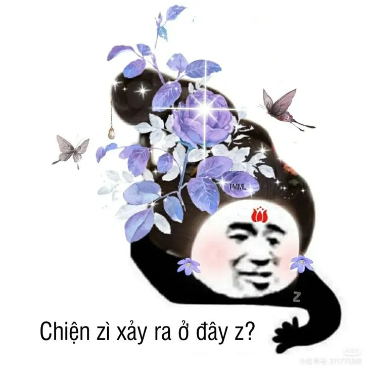 Meme chế ái phi cười khẽ chứa toan tính