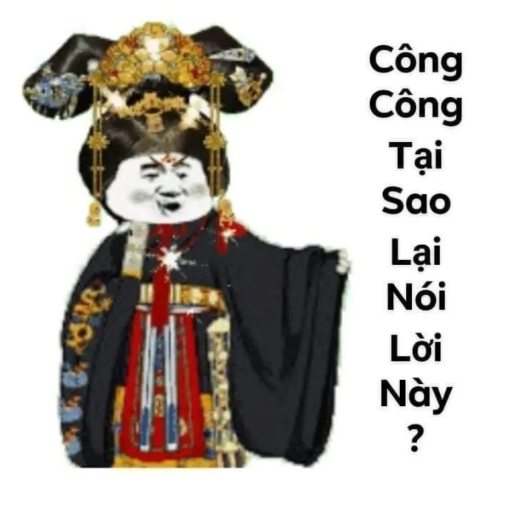 Meme chế công chúa gập mình lấy lệ