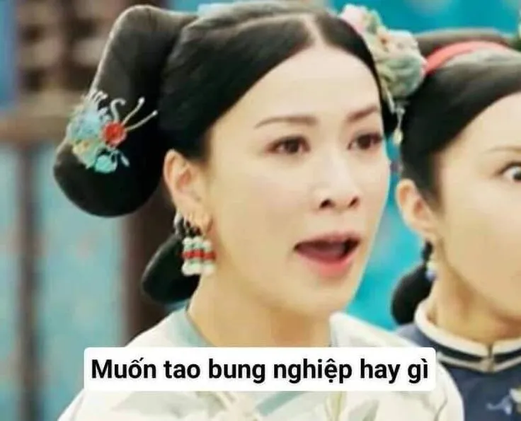 Meme chế nương nương dâng trà hờn ghen