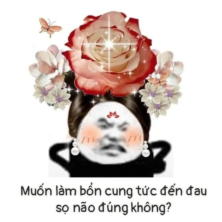 Muốn làm bổn cung tức đến đau sọ não đúng không?