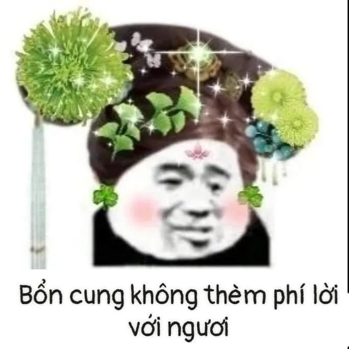Ảnh chế ái phi giấu thư mỉa mai
