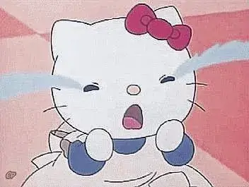 Cười ra nước mắt cùng loạt meme Hello Kitty khóc đầy cảm xúc đáng nhớ