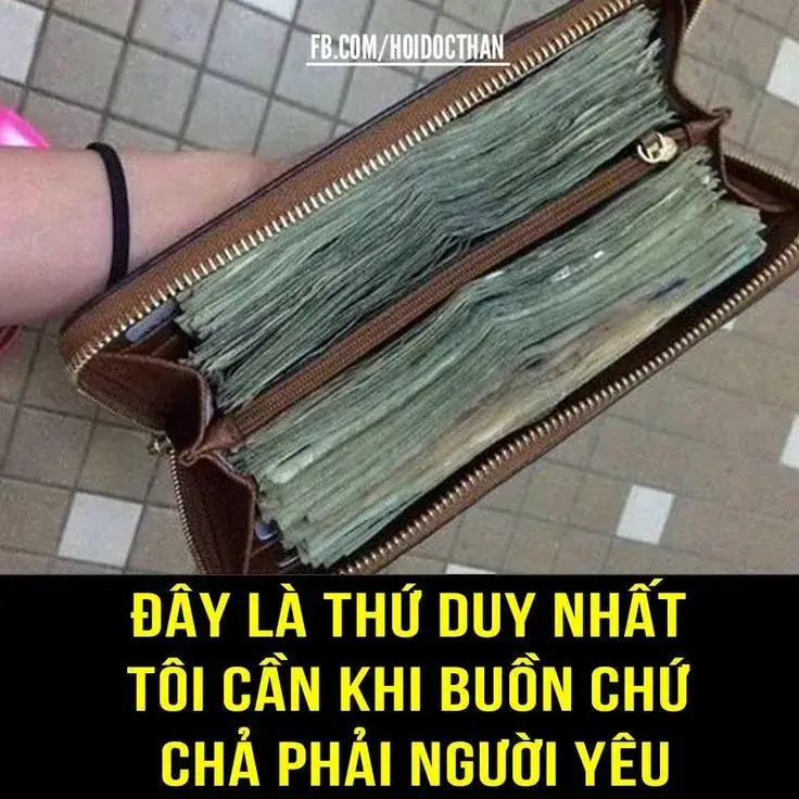 Không xu trong ví chỉ còn thẻ rách