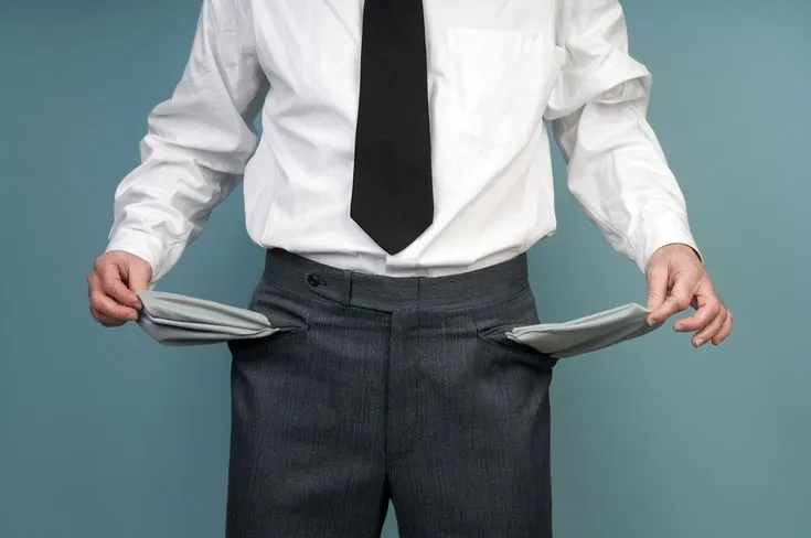 Không xu dính túi cuối tháng buồn rười rượi