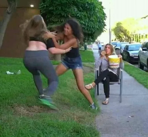 Meme đánh nhau hài troll tung chưởng bá đạo