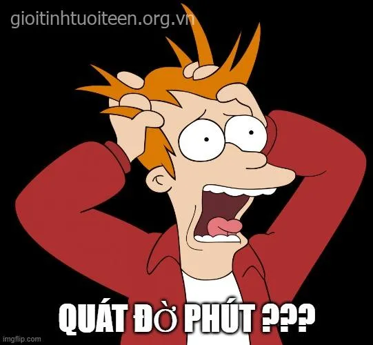 Meme hoảng sợ nhưng lại mang phong cách dí dỏm