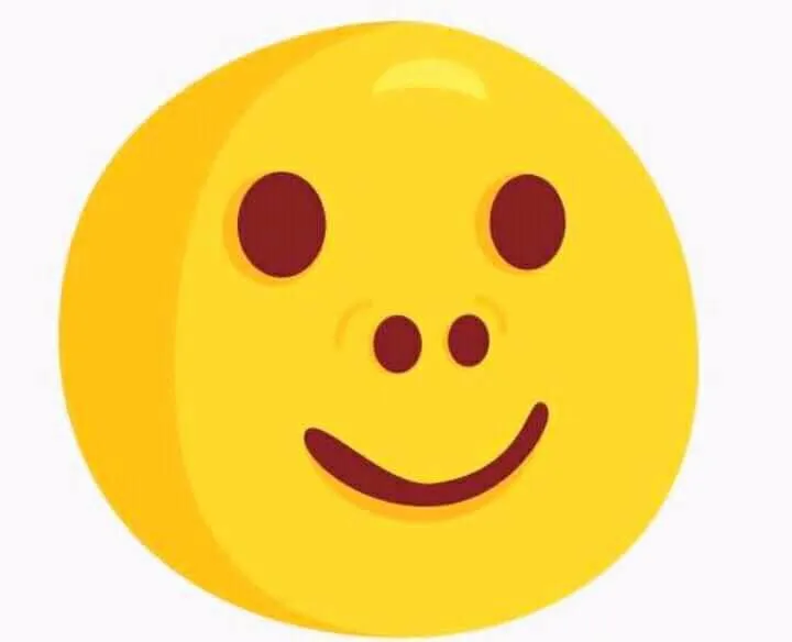 Icon mặt cười chế hài, trông cực vui nhộn.