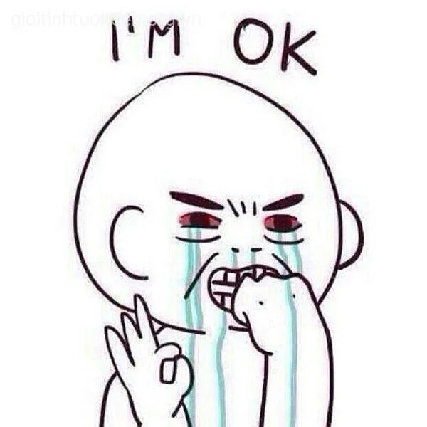 Meme ôm mặt khóc trong cảnh bi thương nhưng lại lố bịch.