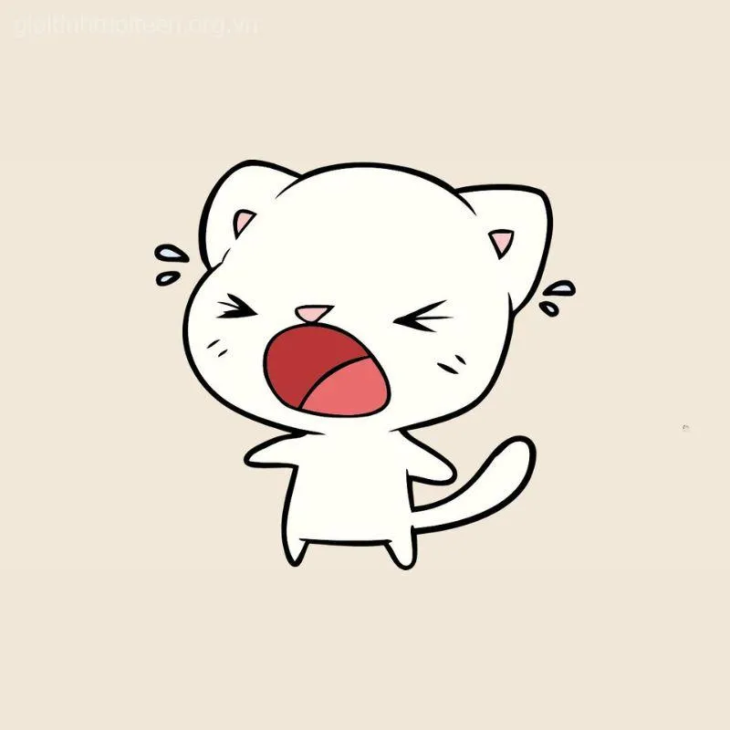 Ảnh mèo ôm đầu khóc, nhìn bựa mà vẫn dễ thương