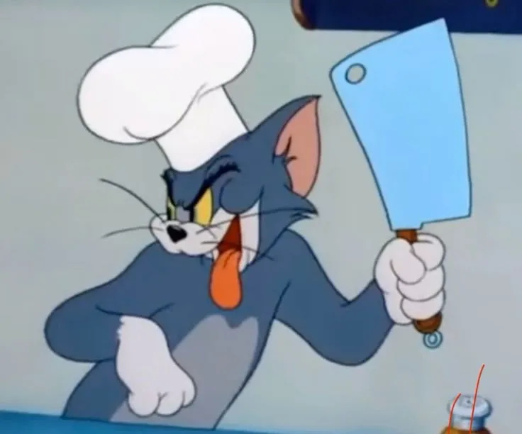 Ảnh Tom cầm dao điên tiết hầm hầm đầy kịch tính