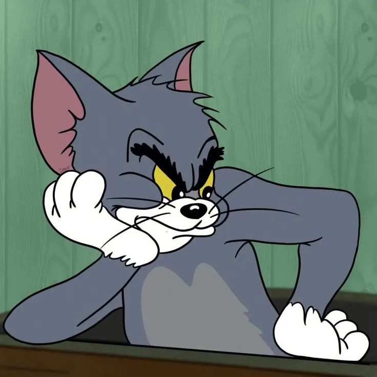 Biểu cảm Tom cau có nóng nảy nhìn thú vị