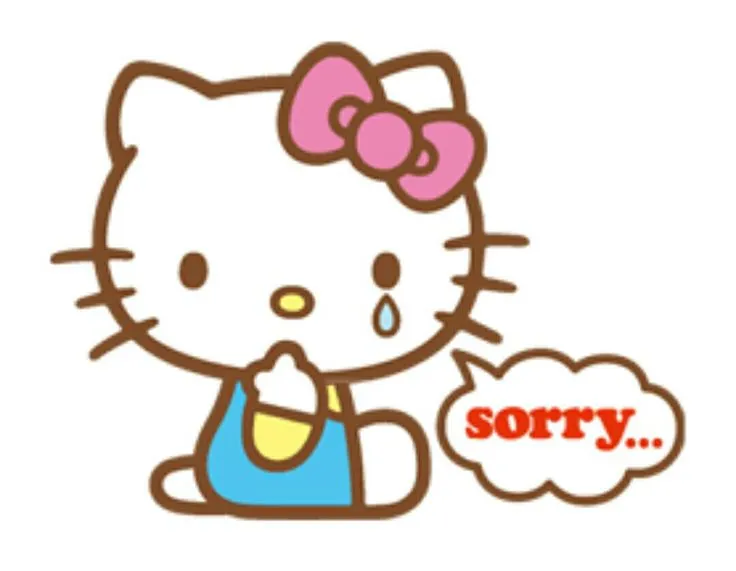 Mèo Kitty khóc lóc xin lỗi siêu dễ thương