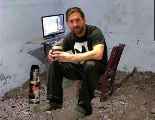 Messi nghĩ thầm: “Ôi, tôi thật sự mệt rồi”