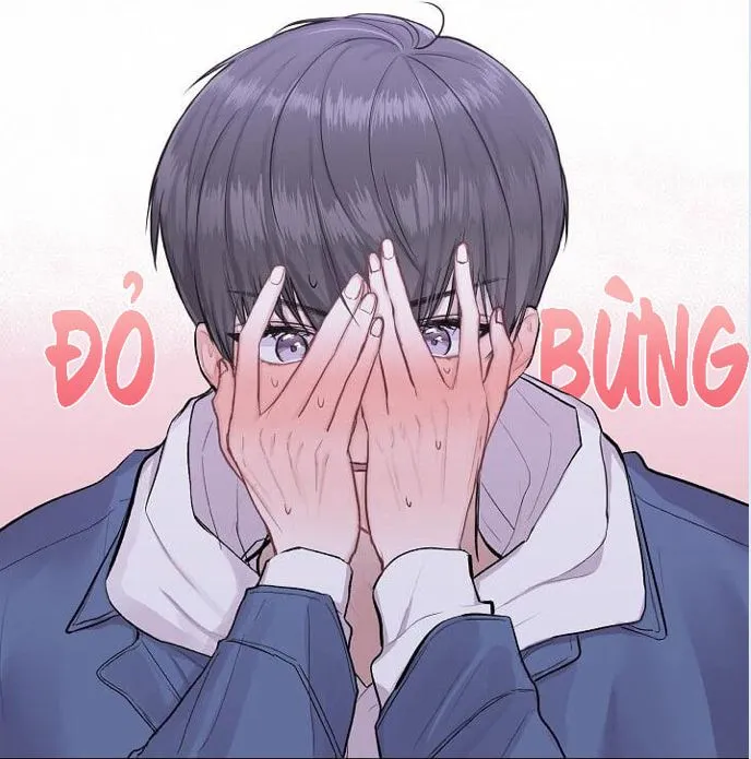 Hình chế vui biểu cảm ngại đỏ mặt