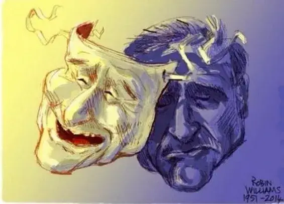 Hình chế vui nụ cười chua chát sau tổn thương.